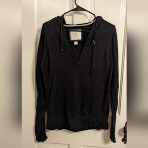 2 in 1! American Eagle Hooded Sweater AND long sleeve tee - Women's Large